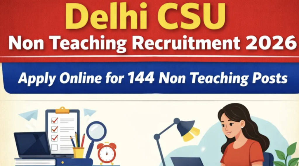 Central Sanskrit University Recruitment 2026: Apply Now for 144 Non-Teaching Positions